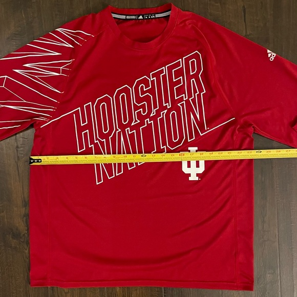 Adidas Indiana University ClimaLite Longsleeve XL - Picture 7 of 8